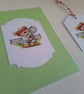 Card and gift tag set. Sport. Tennis. Ref 434