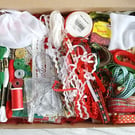 Slow Stitching Craft Pack - Christmas Pack B