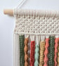Macrame wall hanging - Autumn coloured Macrame tapestry  - Image 7