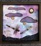Gathering Storm Beaded Dragonfly Box Frame - Image 1