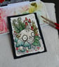 fungi skull - original aceo illustration - Image 3