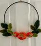 Autumn wreath, pumpkin wreath, small crochet wreath - Image 10