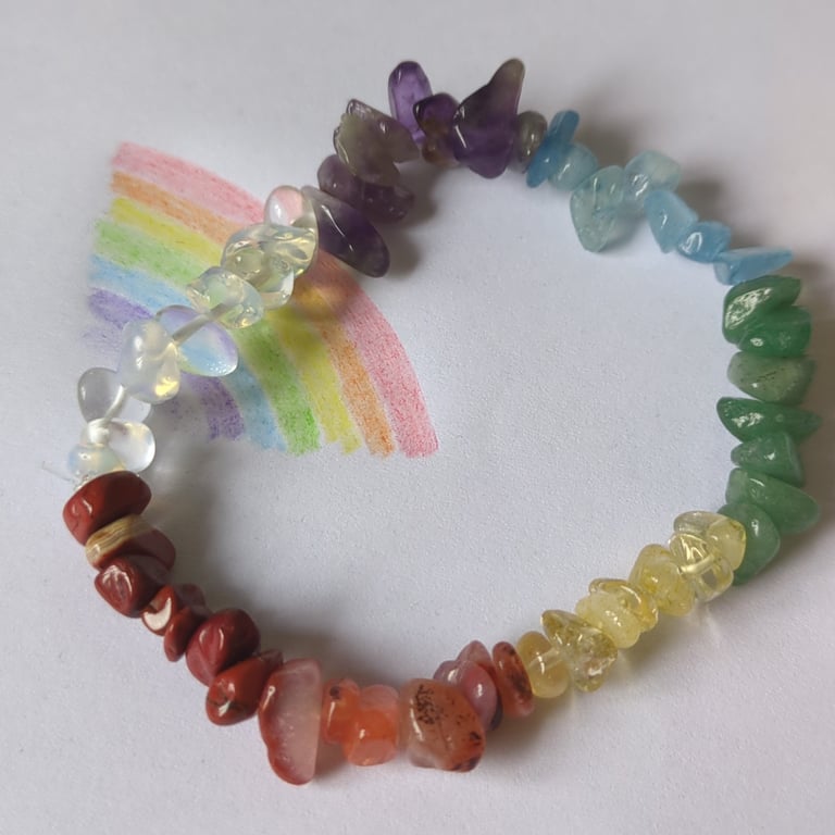 Chakra Balancing Bracelet for physical and emotional well-being 