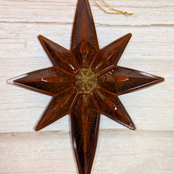 Handmade Star Ornament – Last Christmas 