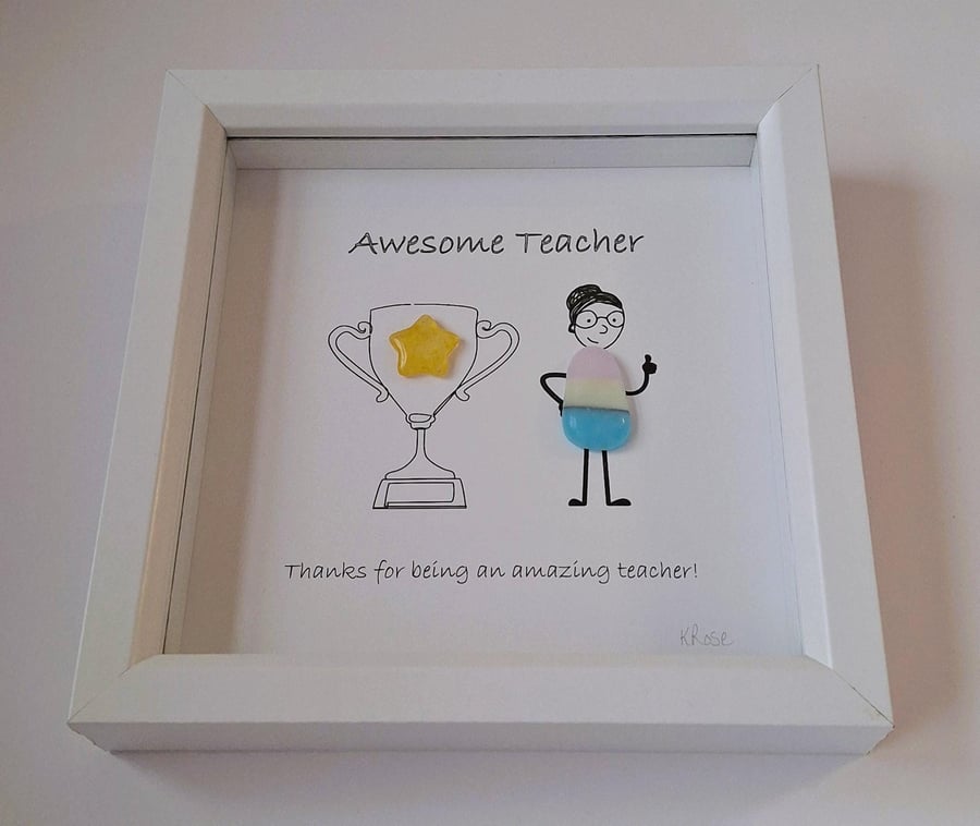 Teacher Appreciation Gift: Teacher Trophy Award