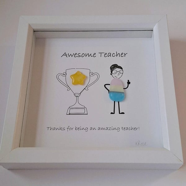 Teacher Appreciation Gift: Teacher Trophy Award
