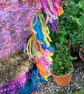 Chunky cosy hand knitted blanket  - Image 5