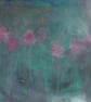 "Gentle Roses" Original Abstract Painting  - Image 4