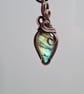 Natural Labradorite & Copper Pendant Necklace Gift Crystal Jewellery Jewelry - Image 9