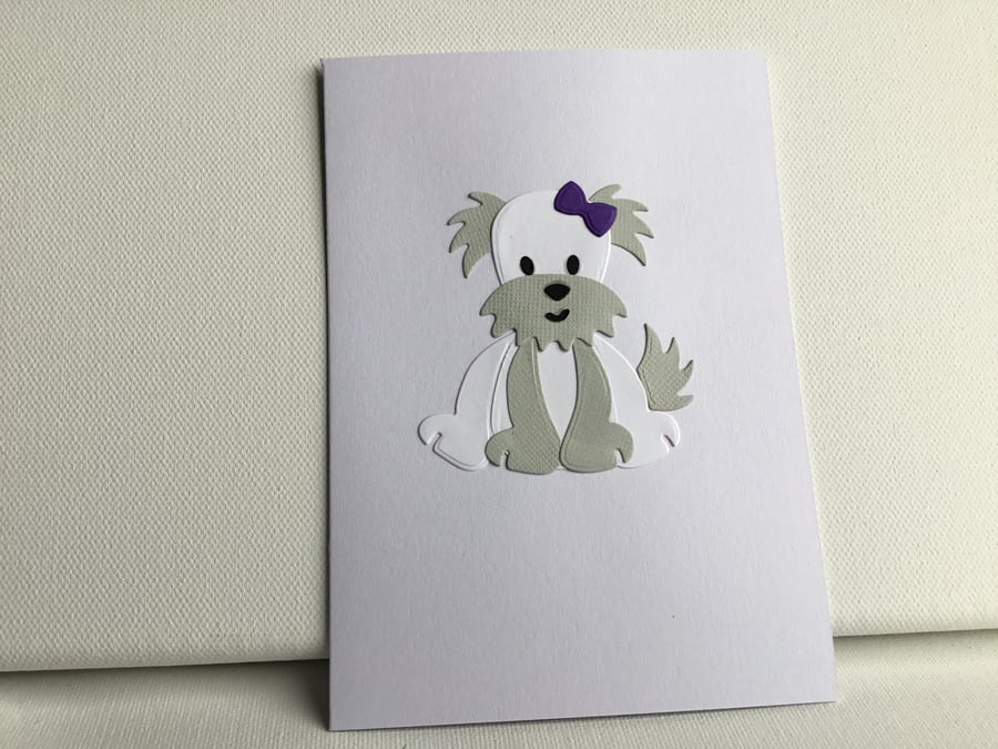 Cute dog card for any occasion. CC382