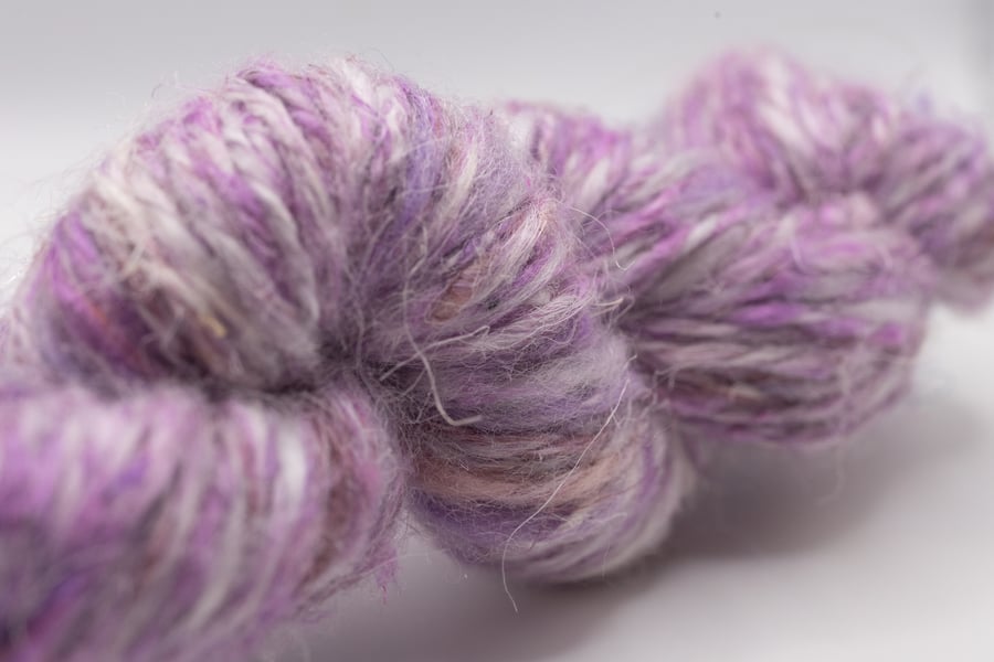 Hand spun Art Yarn Mini Skein