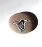 Woodpecker Story Stone - Handmade Nature Inspired Joy Gift Decoration