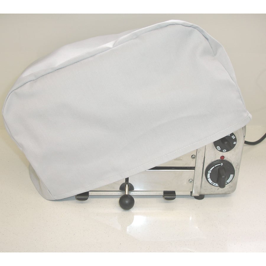 Toaster Cover Light Grey Dualit 2 Slice Toaster Dust Cover NOT PADDED