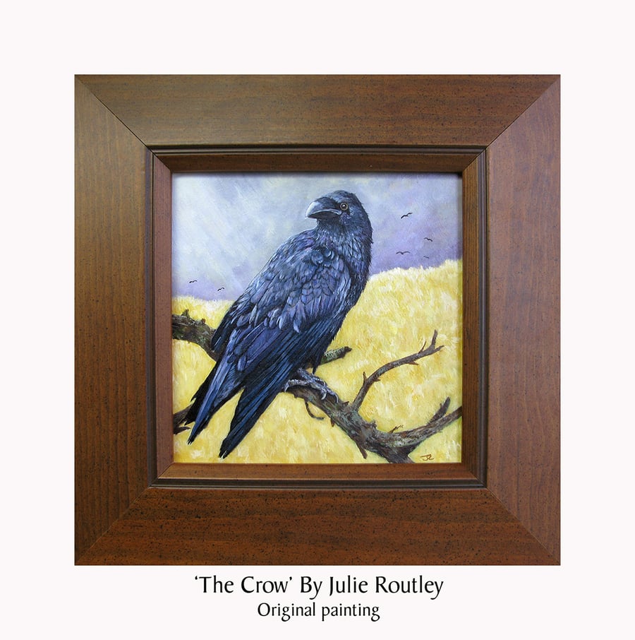 'The Crow'  Original painting