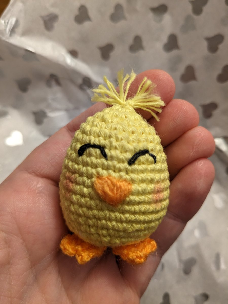 Crochet Easter chick 