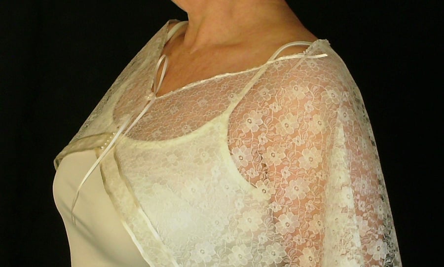 Bridal Capelets by Vivielle LARGER SIZE