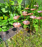 Handcrafted Copper Poppies, Set of 3 - Image 3