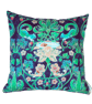 Botanical Cats Cushion - "That Aint A Strawberry Thief" in cotton - Image 6