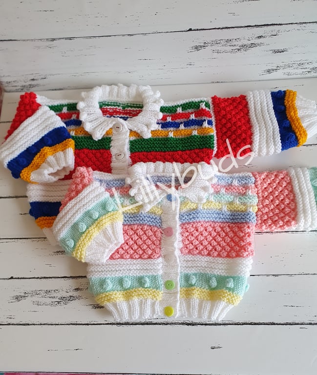 PDF Knitting pattern for Jigsaw child's cardigan 