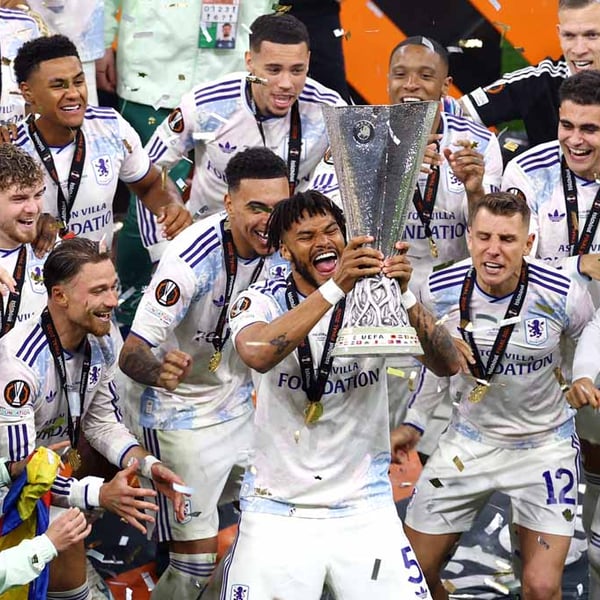 Aston Villa FC UEFA Europa League Cup Winners 2026 Photograph Print