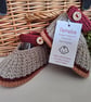 Designer Baby Boy's Hand Knitted Shoes   3 - 6 months size - Image 7