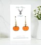 Charm Earrings - Pumpkin - Image 1
