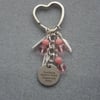 Custom order for Christine Guardian Angel Keyring