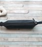 Petrol Blue Leather Pencil Case