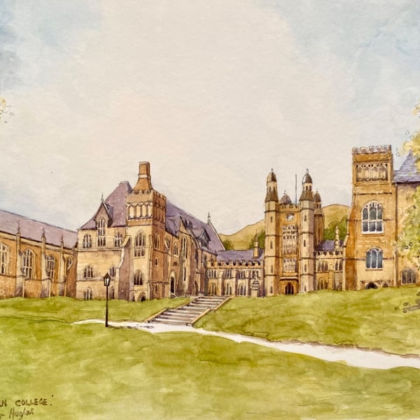 Malvern College. Signed Special Edition Print 