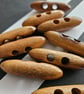 50mm (2") Real Wood 2 hole Toggle x 3 Pieces - Image 1