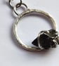 Recycled Sterling Silver Meteorite Necklace Handmade Jewellery Campo del Cielo - Image 2