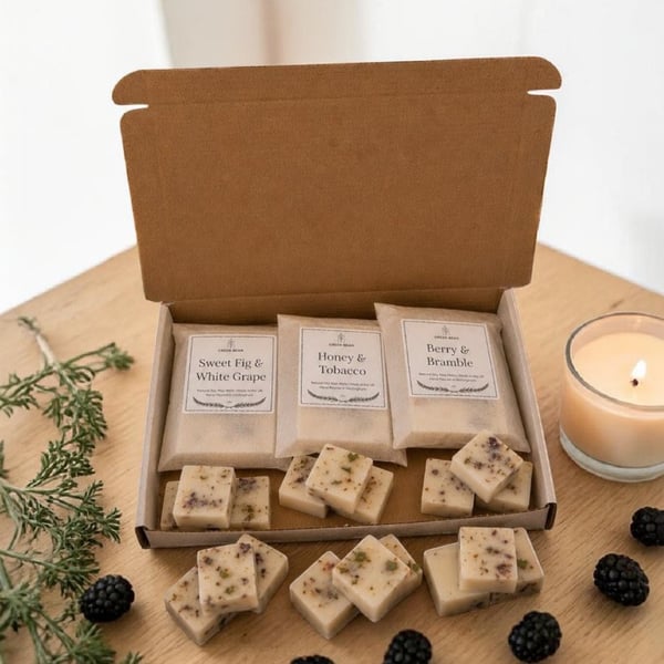 Botanical Soy Wax Melt Gift Box - Choose from 11 scents - Scented Wax Melts
