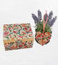 Floral Decorated Wooden Trinket Keepsake Box 12cm - Image 5