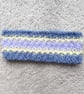 KNITTING PATTERN PDF Moss Stripe Headband for Doll - Image 2