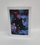 Art Card Capricorn Constellation Original Painting Keepsake Letterbox Gift