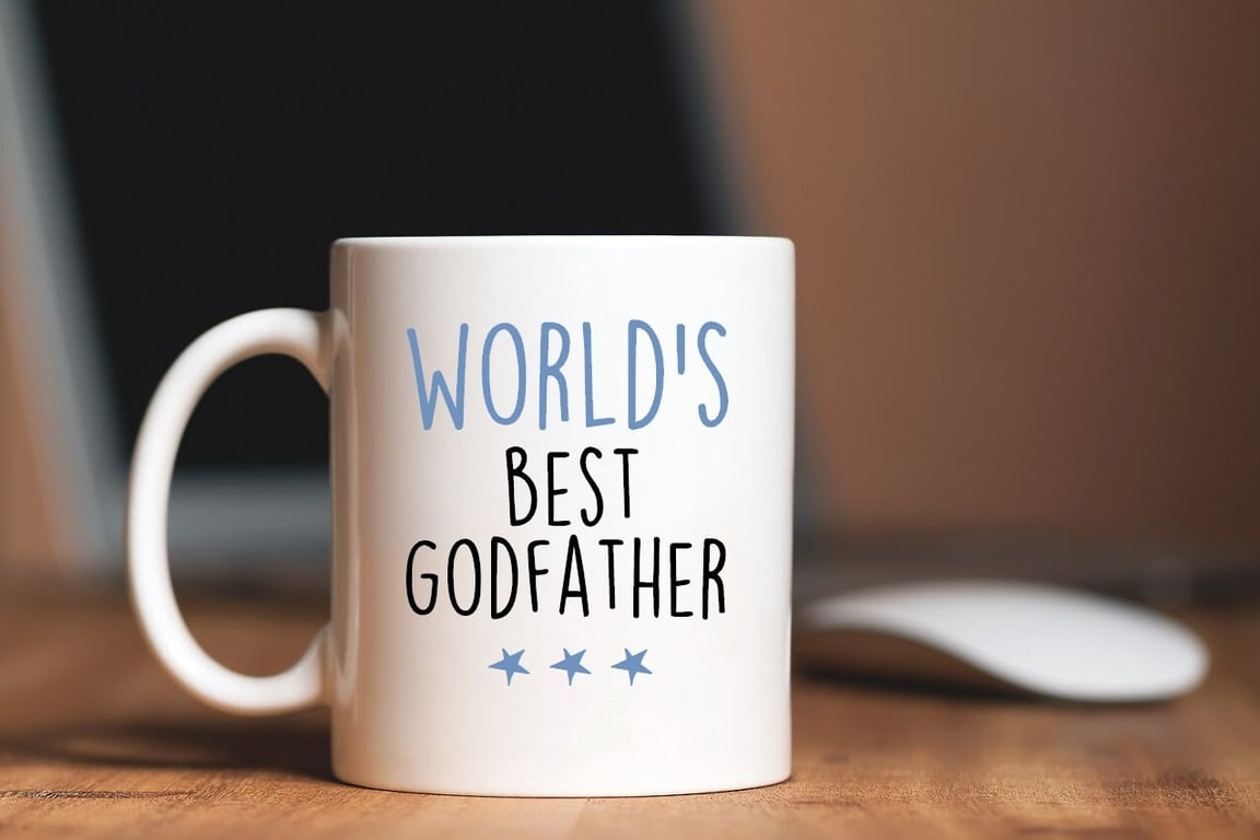 Godfather gift, birthday gift godfather, godfather mug, christening gift, 