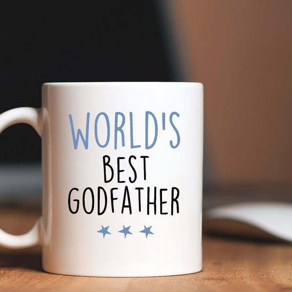 Godfather gift, birthday gift godfather, godfather mug, christening gift, 