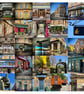'Finnieston' Glasgow signed square print 30 x 30cm FREE DELIVERY