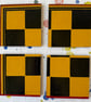 Vintage Draughts Chess Board Coasters - Cutting Error - Super Seconds - Image 5