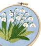 Snowdrop Embroidery Kit - Hand Embroidery Kit - Image 3