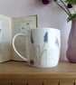 Hedgehog and Bluebell fine bone china mug - Image 8