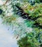 Springtime  River Landscape Original Oil Painting - Image 6
