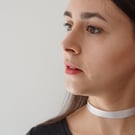 Satin Ribbon Choker Necklace: Elegant Minimalist Style
