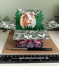 Guinea pig Christmas Card; Personalised. Christmas gift for guineapig lover. - Image 9