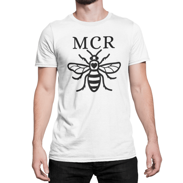 Manchester Bee T Shirt- Bee - M C R