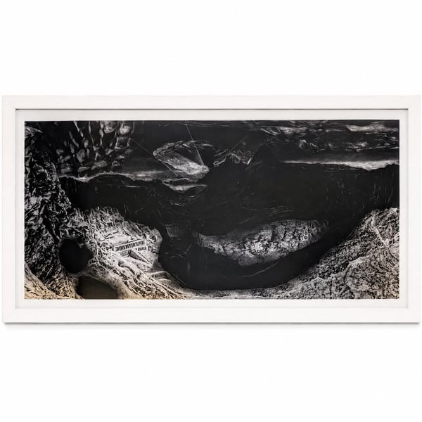 Cradle of Civilization, aquatint with mezzotint, on paper, signed and dated