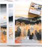 Autumn Mist Illustrated Art Print  - Image 3