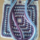 TOTE BAG - GRANNY SQUARE STYLE SHOULDER BAG