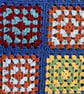 Crochet Granny Square Single Bed Topper or Sofa Blanket - Image 3