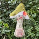 Felt Toadstool House 